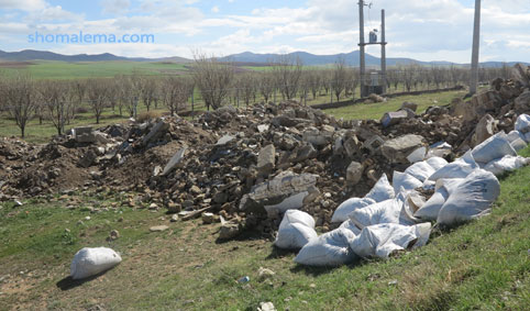 نخاله های ساختمانی، مهاجمان جدید روستاهای گیلان