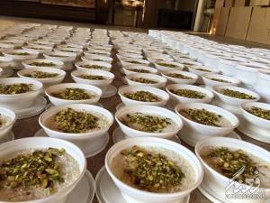 افطاری زنان لبنانی برای رزمندگان حزب‌الله