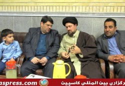 دیدار فرماندار کلاردشت با سید حسن خمینی/تصاویر