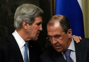 گفتگوی کری و لاوروف درباره سردار سلیمانی