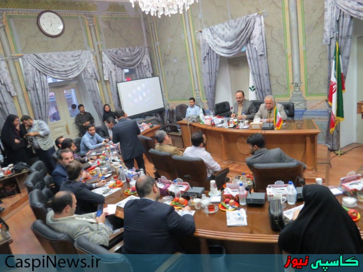 گزارش تصویری جلسه انتخاب هیات رئیسه شورای اسلامی شهر رشت