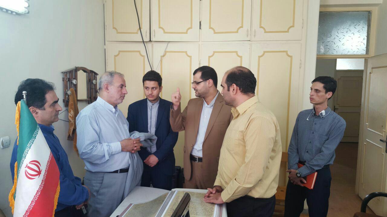 بازدید جبار کوچکی نژاد از سازمان اسناد و کتابخانه های ملی گیلان+تصاویر