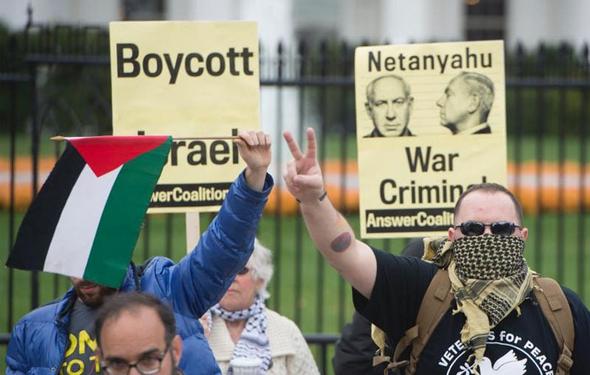 تصاویر : تجمع ضد صهیونیستی در امریکا