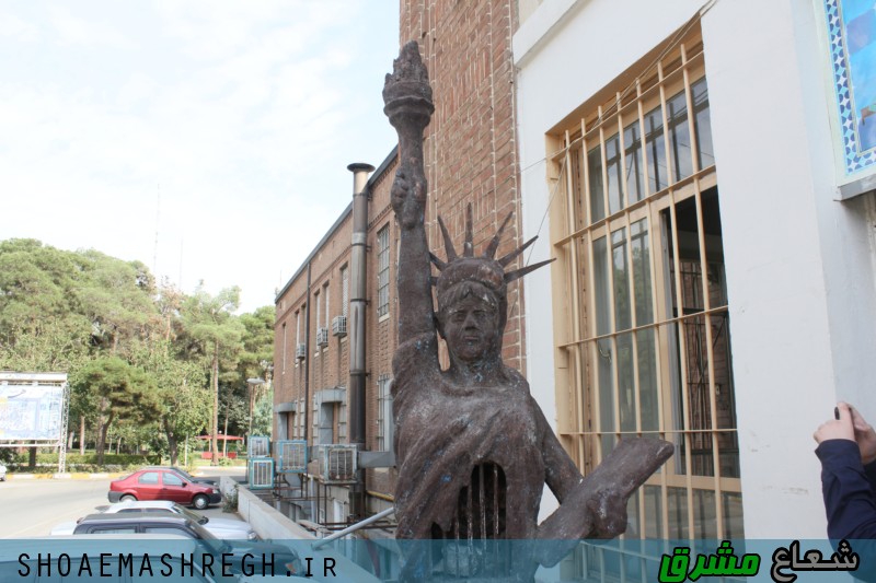 گزارش تصویری از لانه جاسوسی(سفارت سابق آمریکا در ایران)