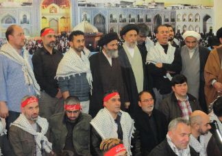 دیدار ۲۵۰ نفر از شیعیان اروپا با آیت الله اشکوری