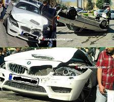 تصادف شدید پراید و BMW لوکس! +عکس
