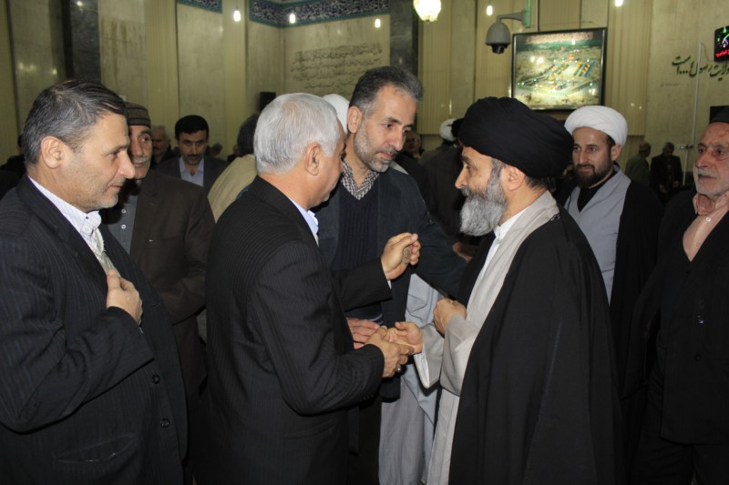 حضور آیت الله سید علی حسینی اشکوری در مسجد جامع ماسال+گزارش تصویری