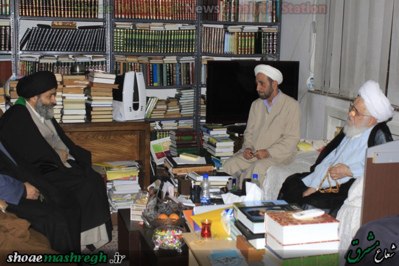 دیدار آیت الله اشکوری با نماینده ولی فقیه در گیلان+تصاویر دیدار آیت الله اشکوری با نماینده ولی فقیه در گیلان+تصاویر