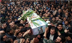 پیکر جانباز شهید در رضوانشهر تشییع شد