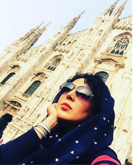 تیپ متفاوت بازیگر زن ایرانی در ایتالیا + بیوگرافی و تصاویر