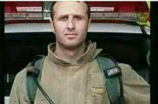برگزاری مراسم تشییع پیکر پاک شهید آتشنشان در رضوانشهر برگزاری مراسم تشییع پیکر پاک شهید آتشنشان در رضوانشهر