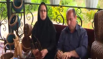 ابتکار زوج هنرمند مروار باف گیلانی