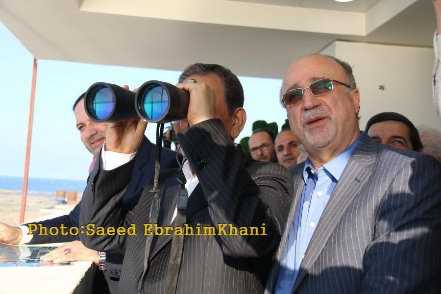 بازدید معاون اول رئیس جمهور از منطقه آزاد انزلی+گزارش تصویری