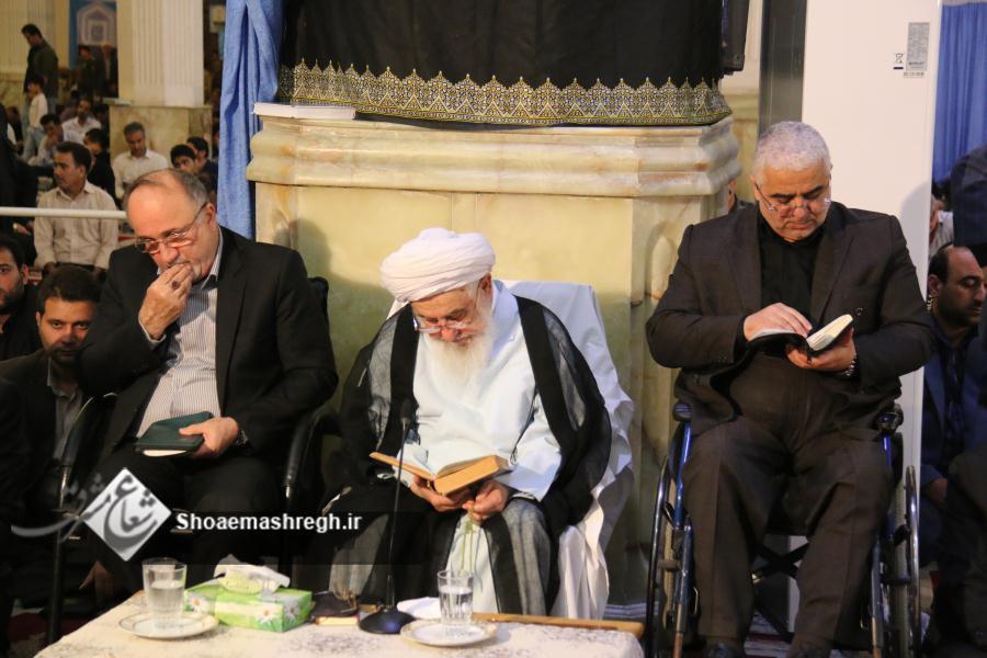 گزارش تصویری مراسم احیاء شب ۱۹ ماه رمضان در مصلی رشت