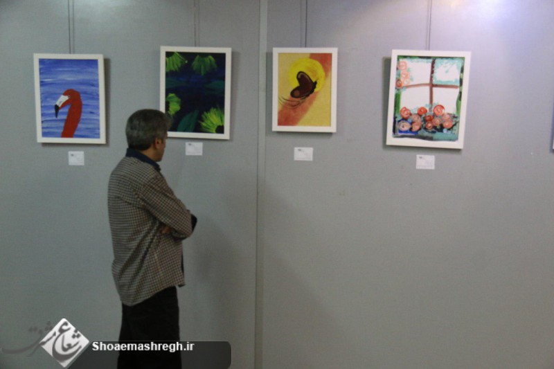 دومین نمایشگاه نقاشی و هنرهای تجسمی در رشت/گزارش تصویری