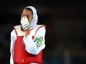 تصویری از غیرت کیمیا علیزاده و افسوس برای چند گزارشگر و به اصطلاح کارشناس!