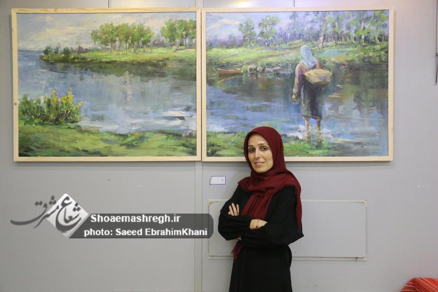 گزارش تصویری نمایشگاه نقاشی رنگ روغن معصومه آقائیان در نگارخانه مارلیک رشت گزارش تصویری نمایشگاه نقاشی رنگ روغن معصومه آقائیان در نگارخانه مارلیک رشت