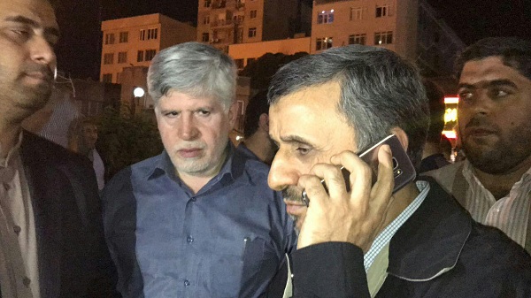 احمدی نژاد اجازه ملاقات با معاونش را نیافت / وثیقه ۵۰ میلیاردی بقایی تامین شد + عکس