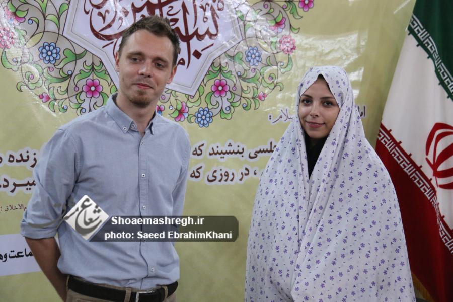 جوان اهل کرواس در مسجد امام رضا(ع) گلسار با پذیرفتن دین مبین اسلام نام خود را به امیرعلی تغییر داد+تصاویر جوان اهل کرواس در مسجد امام رضا(ع) گلسار با پذیرفتن دین مبین اسلام نام خود را به امیرعلی تغییر داد+تصاویر