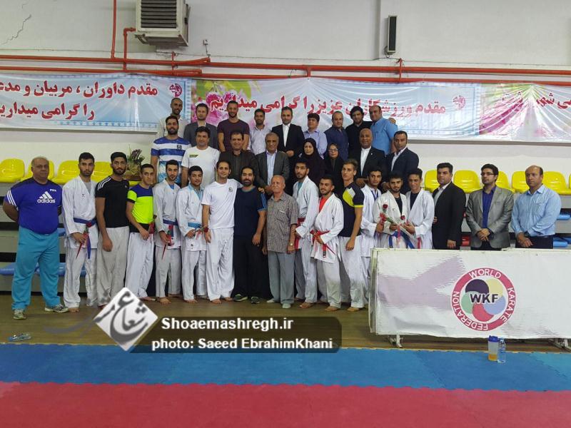 گزارش تصویری بازدید رئیس هیات کاراته و مدیرکل ورزش و جوانان گیلان از اردوی تیم ملی امید