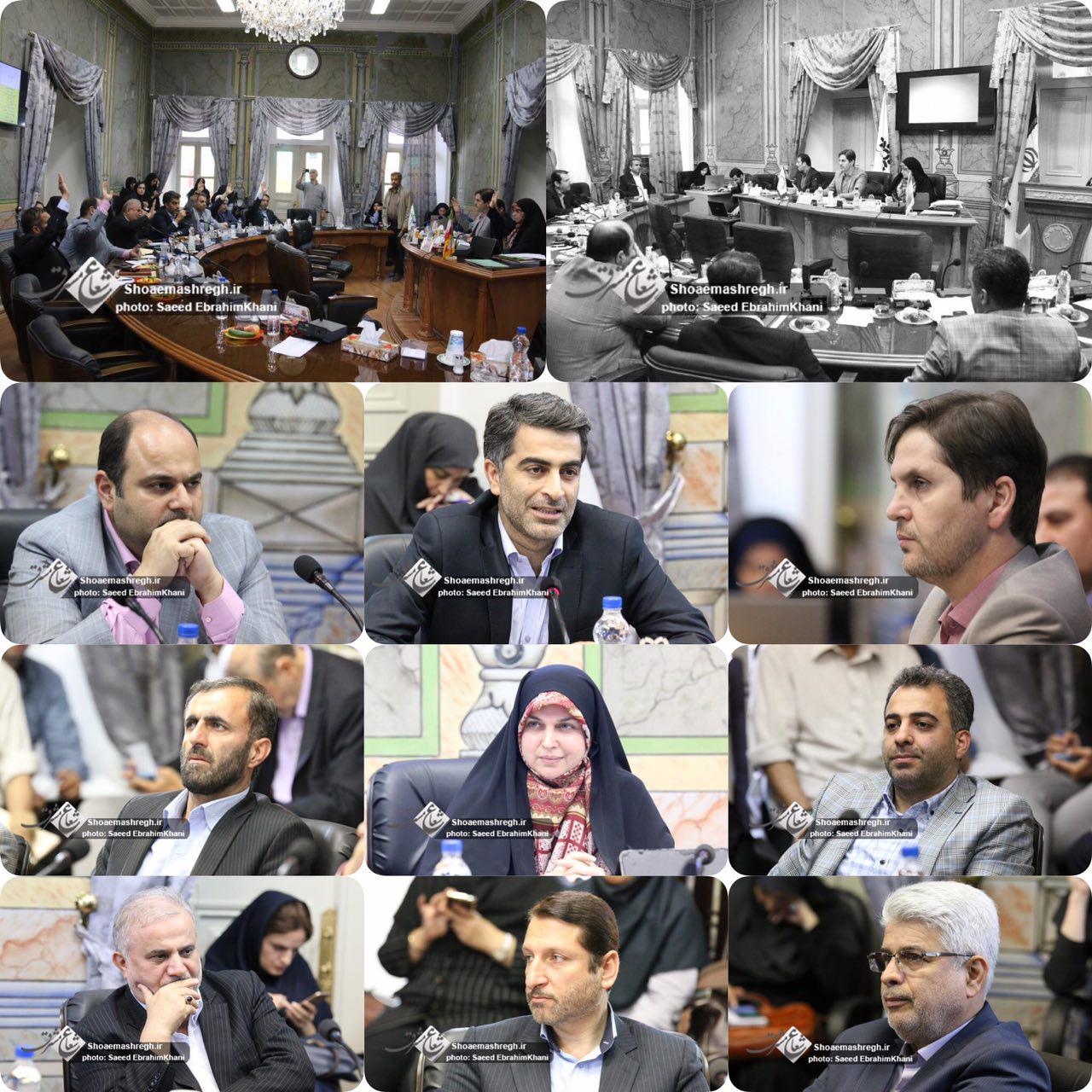 گزارش تصویری اولین جلسه علنی شورای پنجم شهر رشت