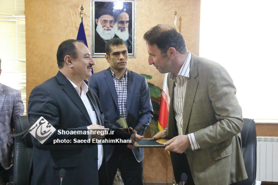 معارفه معاون مالی و اقتصادی شهرداری رشت برگزار شد