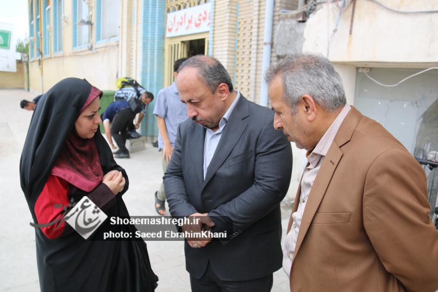 گزارش تصویری بازدید مسعود نصرتی شهردار منتخب رشت از پروژه باز افرینی خواهر امام (س)