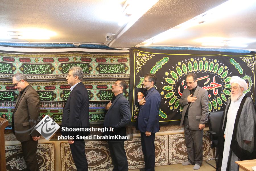 گزارش تصویری اولین روز عزاداری ماه محرم در بیت آیت الله قربانی