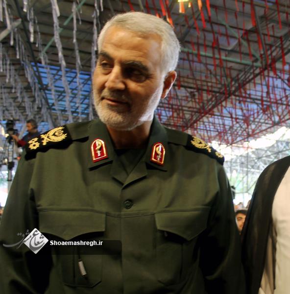 برگزاری اربعین شهادت شهید حسین‎پور با سخنرانی حاج قاسم سلیمانی در شلمان