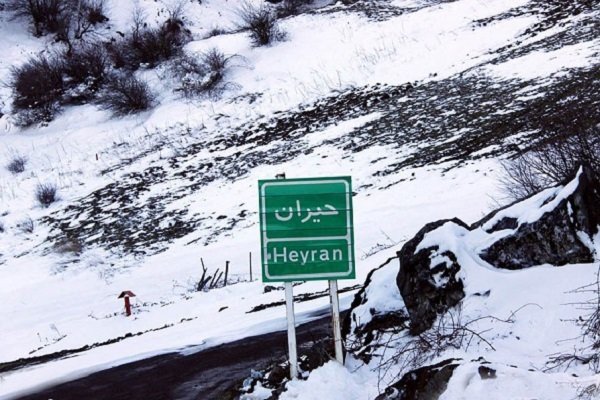 ارتفاعات تالش و گردنه حیران آستارا سفیدپوش شد ارتفاعات تالش و گردنه حیران آستارا سفیدپوش شد