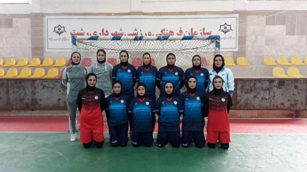 هفته سیزدهم لیگ برتر فوتسال بانوان/ میهمانی دختران شهرداری رشت در مشهد 