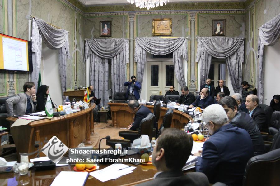 گزارش تصویری بیست و پنجمین جلسه علنی شورای شهر رشت با حضور شهردار