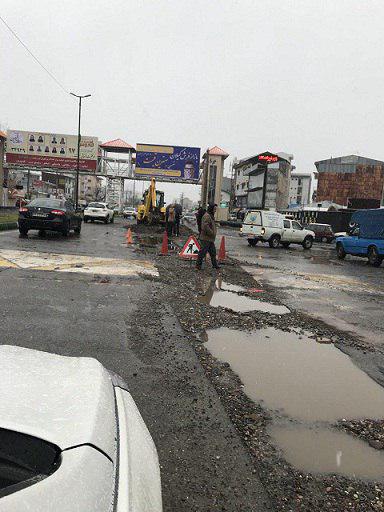 عدم ارتباط حفاریهای حدفاصل جهاد تا قلی پور به شهرداری منطقه یک عدم ارتباط حفاریهای حدفاصل جهاد تا قلی پور به شهرداری منطقه یک