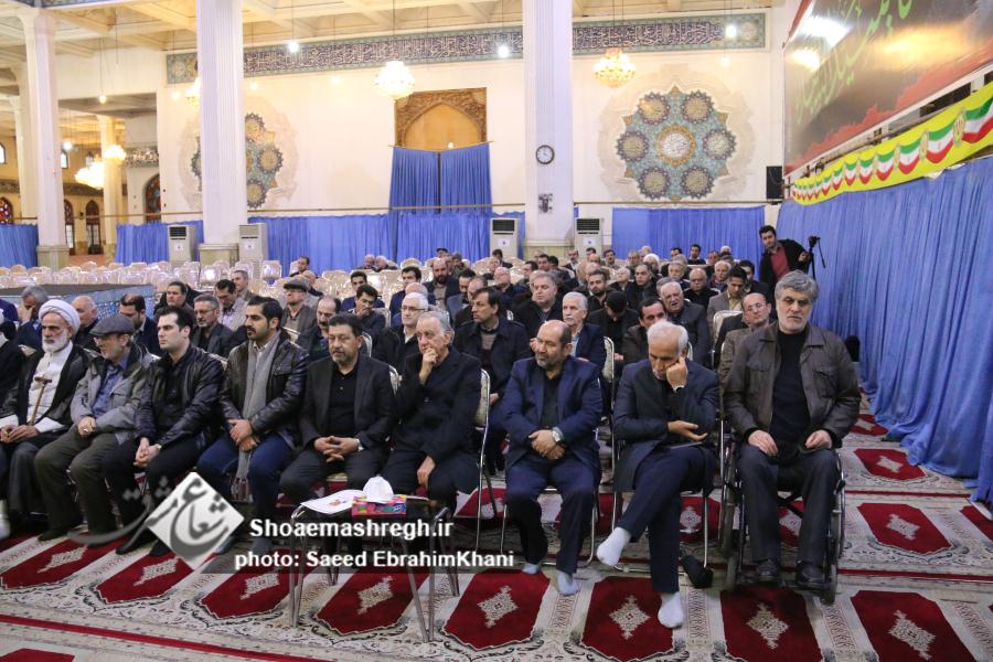 گزارش تصویری مراسم سومین روز درگذشت دکتر میرجعفر ابریشم‌چیان خیر گیلانی در مصلی رشت