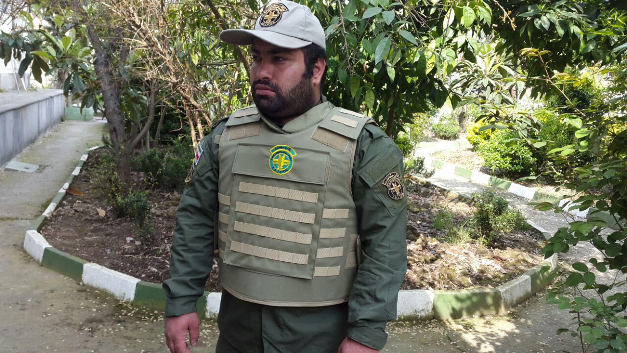 تجهیز محیط بانان یگان حفاظت محیط زیست گیلان به جلیقه ضد گلوله تجهیز محیط بانان یگان حفاظت محیط زیست گیلان به جلیقه ضد گلوله