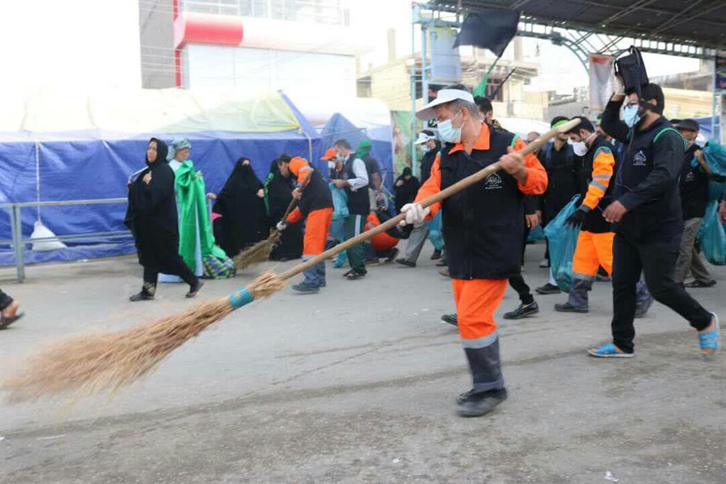 فعالیت های کاروان خدام العتره شهرداری رشت در کربلای معلی