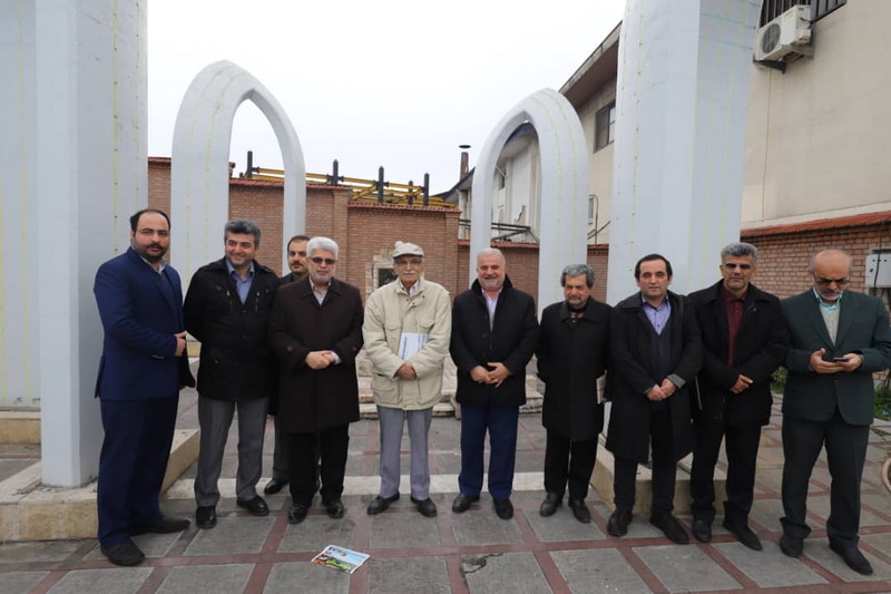 ادای احترام به شهدای مشروطه گیلان که توسط روسیه اعدام شدند