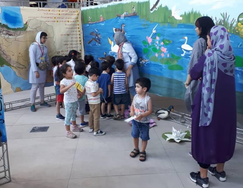 برپایی بزرگترین فنآموز «مدرسه تالابی» ویژه کودکان در باغ کتاب تهران برپایی بزرگترین فنآموز «مدرسه تالابی» ویژه کودکان در باغ کتاب تهران