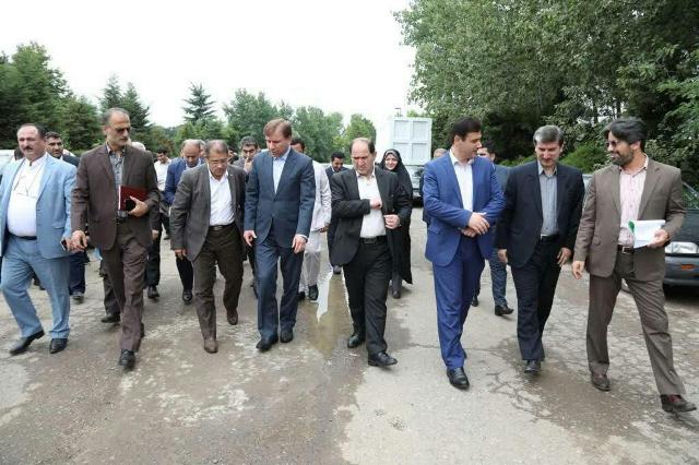 گزارش تصویری بازدید از محل احداث نیروگاه زباله سوز ۶۰۰ تنی رشت