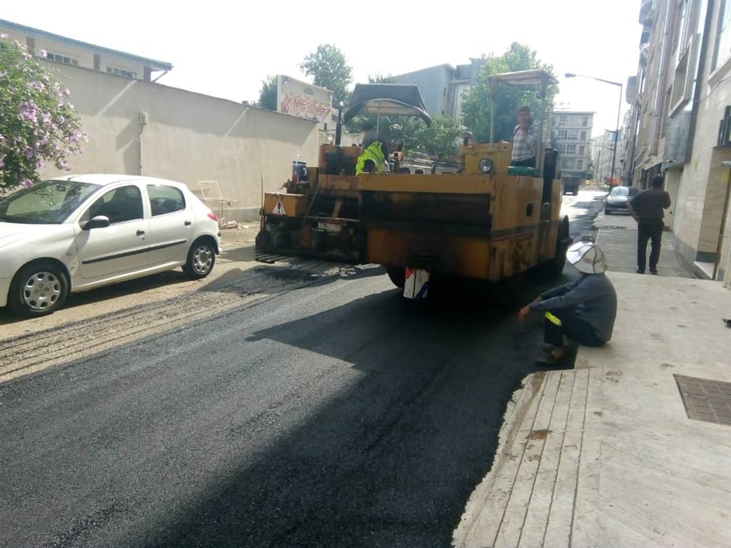 گزارش آسفالت روزانه معابر حوزه منطقه یک شهرداری گزارش آسفالت روزانه معابر حوزه منطقه یک شهرداری