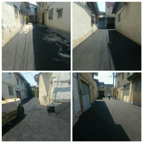 گزارش تصویری اجرای روکش آسفالت و عملیات عمرانی در سطح مناطق پنجگانه شهر رشت