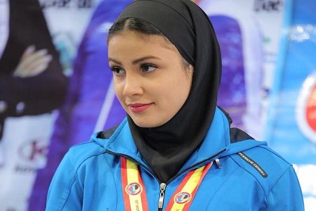 درخشش سارا بهمنیار در لیگ جهانی کاراته