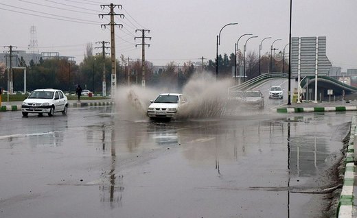 باران در حال پیمودن راه‌های ۸ استان