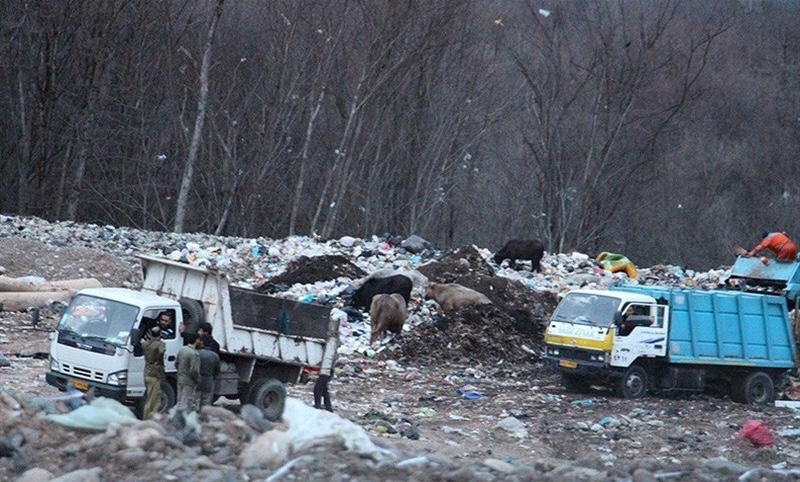 مشکلات سایت زباله سراوان میراث سوء مدیریت است
