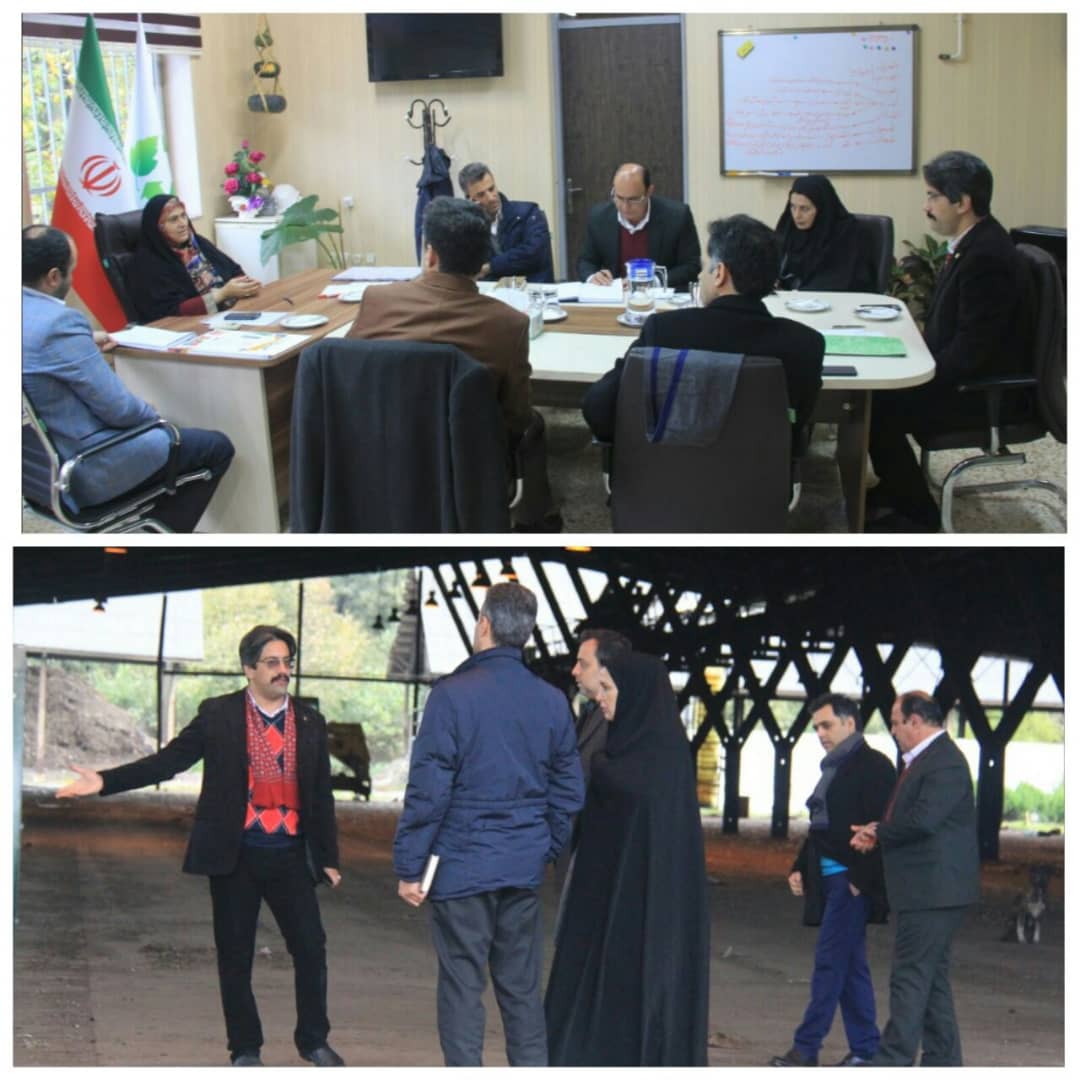 بازدید زینب فرح بخش شهردار تولم شهر و عضو هیئت مدیره شرکت کود آلی از چگونگی روند کار شرکت مذکور در راستای تفکیک زباله بازدید زینب فرح بخش شهردار تولم شهر و عضو هیئت مدیره شرکت کود آلی از چگونگی روند کار شرکت مذکور در راستای تفکیک زباله