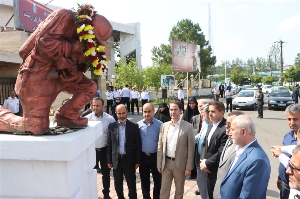 رژه ناوگان خودرویی سازمان آتش‌ نشانی
