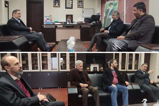 نشست مشترک رئیس دانشگاه علوم پزشکی گیلان با مدیرکل دیوان محاسبات استان