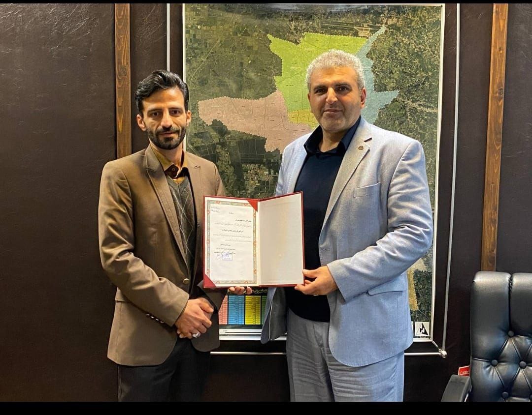 انتخاب مشاور رییس کمیسیون عمران و حمل و نقل شورای اسلامی شهر رشت،در امور فرزندان شاهد و ایثارگران انتخاب مشاور رییس کمیسیون عمران و حمل و نقل شورای اسلامی شهر رشت،در امور فرزندان شاهد و ایثارگران