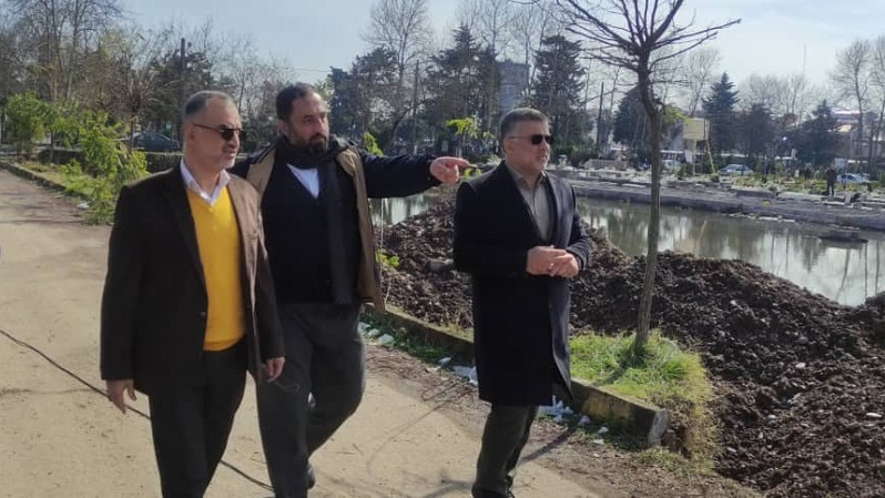 با حضور رئیس شورا مشکل آب گرفتگی قطعه جدید تازه آباد برطرف گردید با حضور رئیس شورا مشکل آب گرفتگی قطعه جدید تازه آباد برطرف گردید