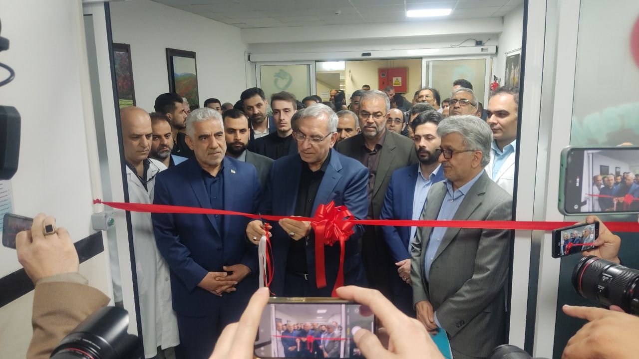 افتتاح CT آنژیوگرافی و آنژیوگرافی بیمارستان حشمت رشت